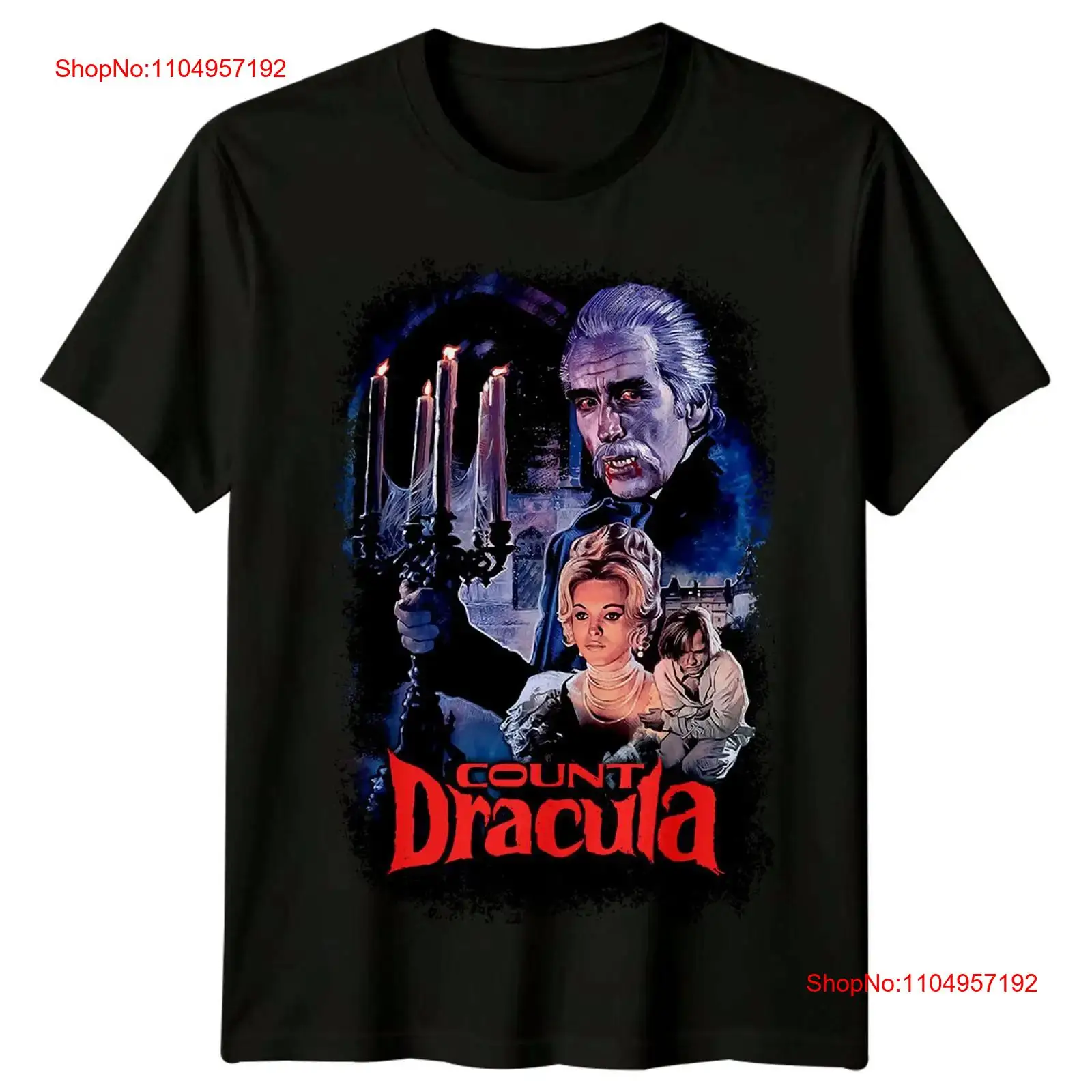 Men'S Fashion 70S - Count Dracula 1970 Movie Poster Inspired