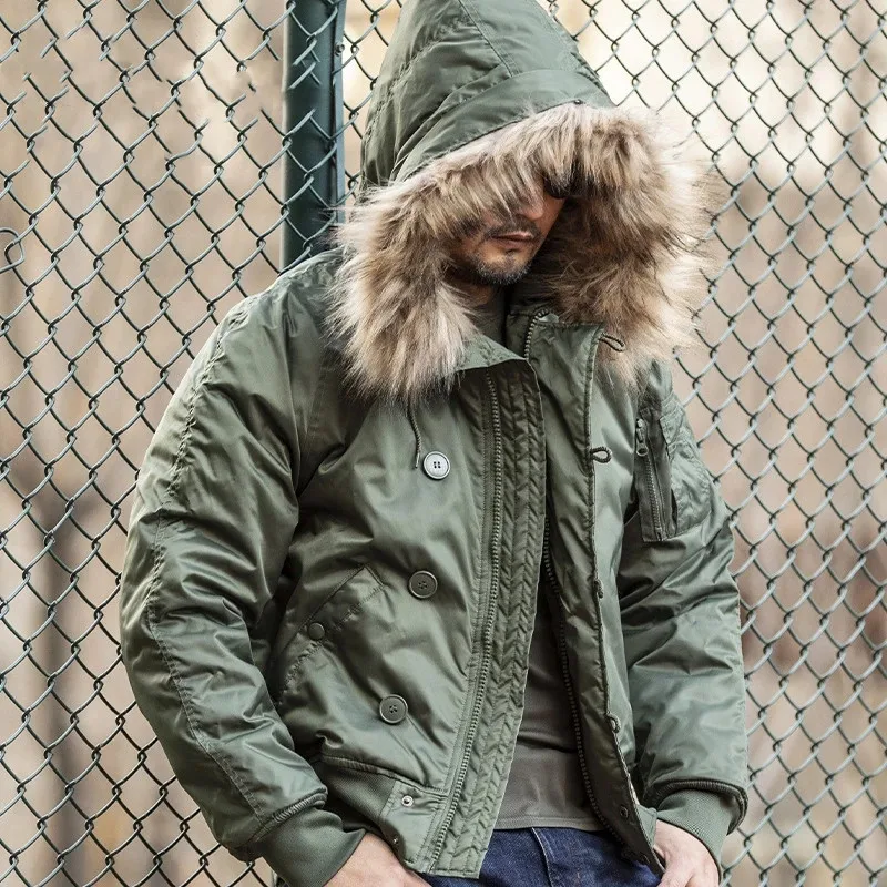Bomber Jacket Men - Men's Winter Fleece Tactical Jacket Military