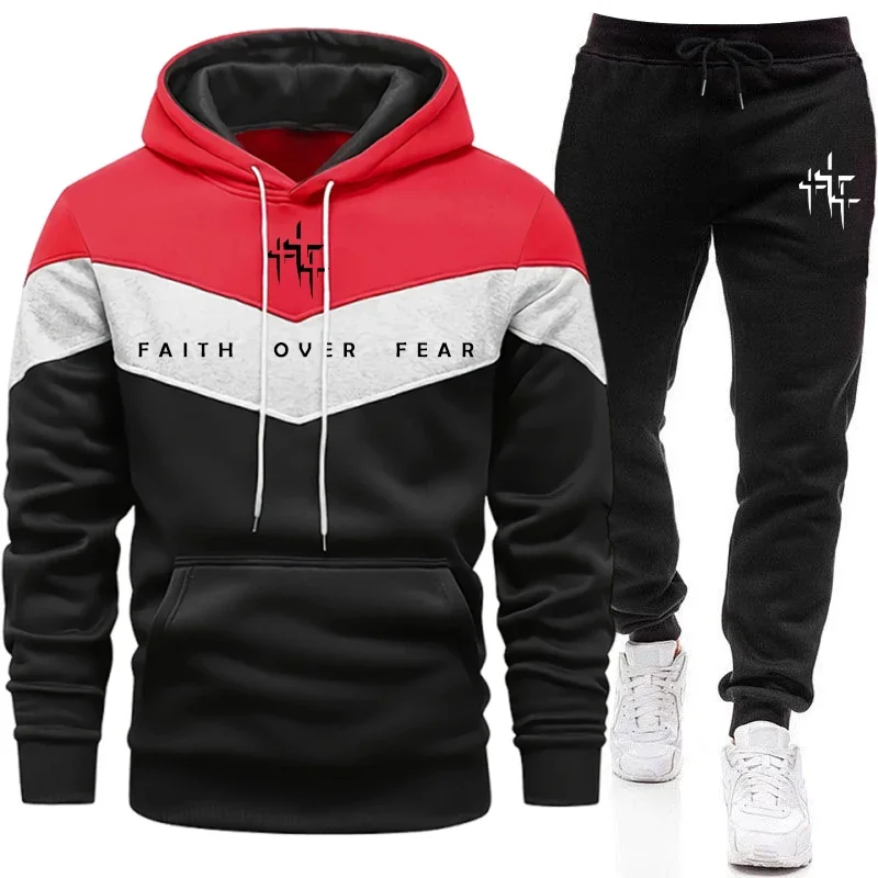 Faith Over Fear Men's Tracksui - đánh giá và giá Track Suit Men
