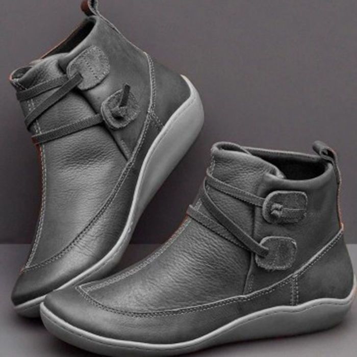 Women Vintage Round Toe PU Lea - đánh giá và giá Men Fashion Vintage