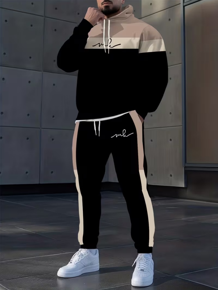 Men Loose 2 Pieces Sports Suit - đánh giá và giá Men'S Fashion Loose Pants