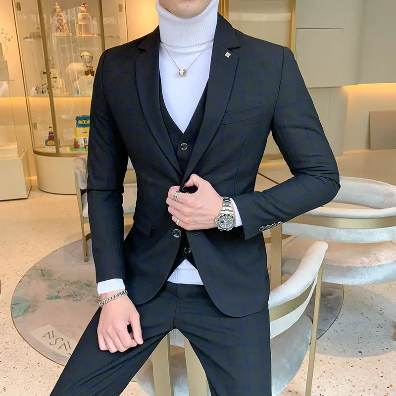 Áo Cộc Tay Và Áo Vest Và Quần/ - đánh giá và giá Men'S Dress Pants Fashion