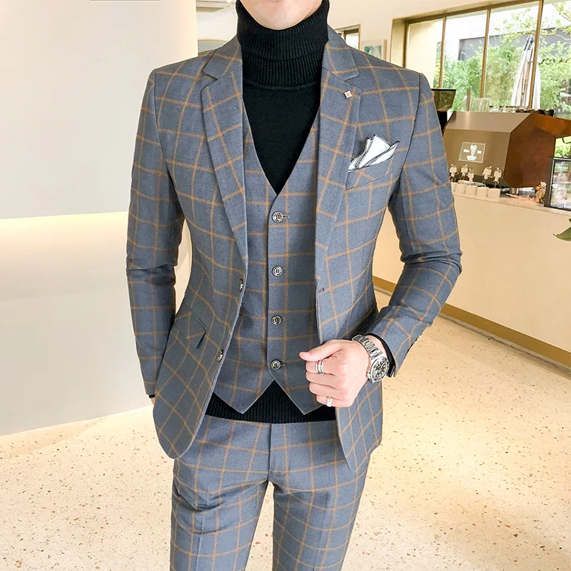Áo Cộc Tay Và Áo Vest Và Quần/ - đánh giá và giá Men'S Dress Pants Fashion