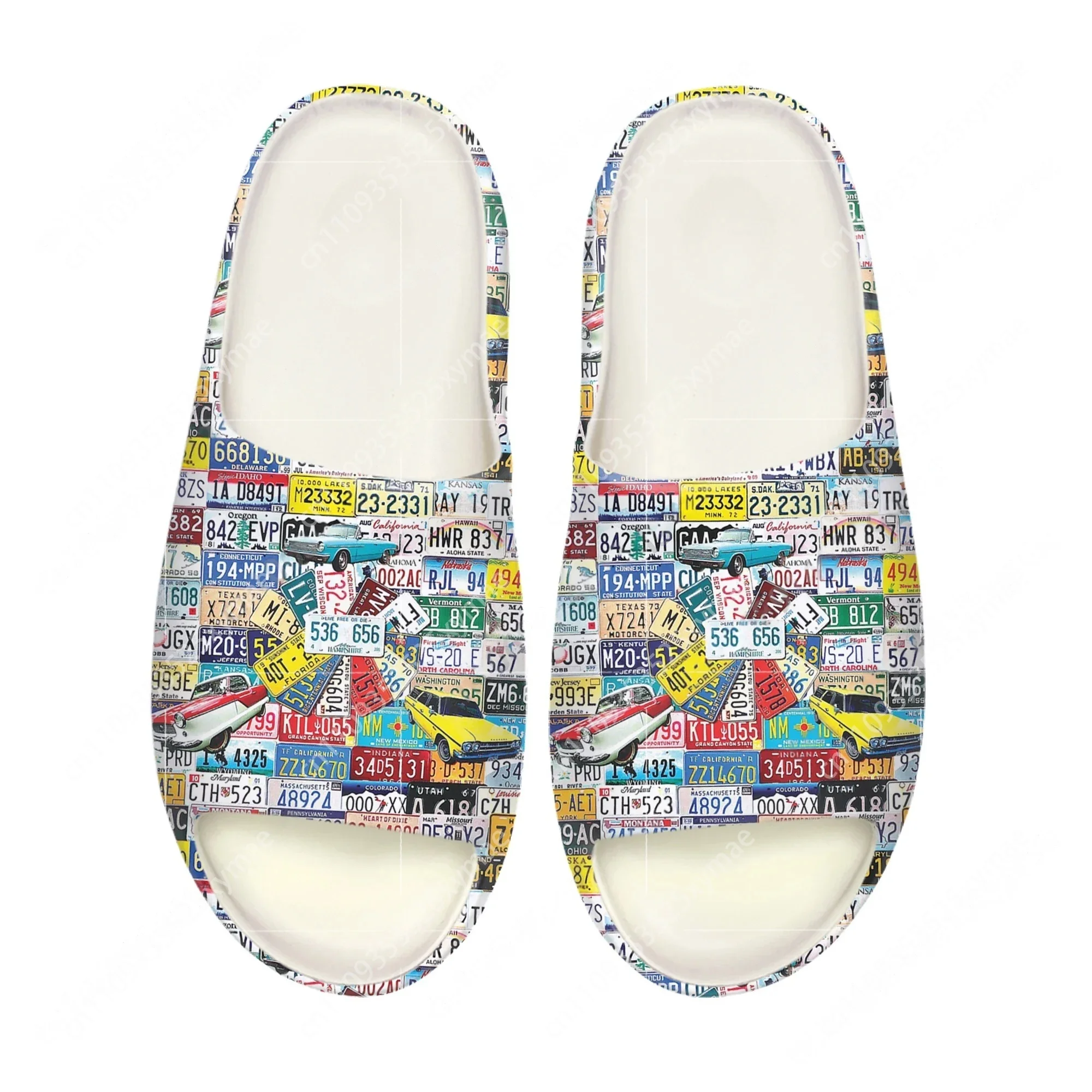License Car Plate Number Soft  - đánh giá và giá Mens Fashion Sandals