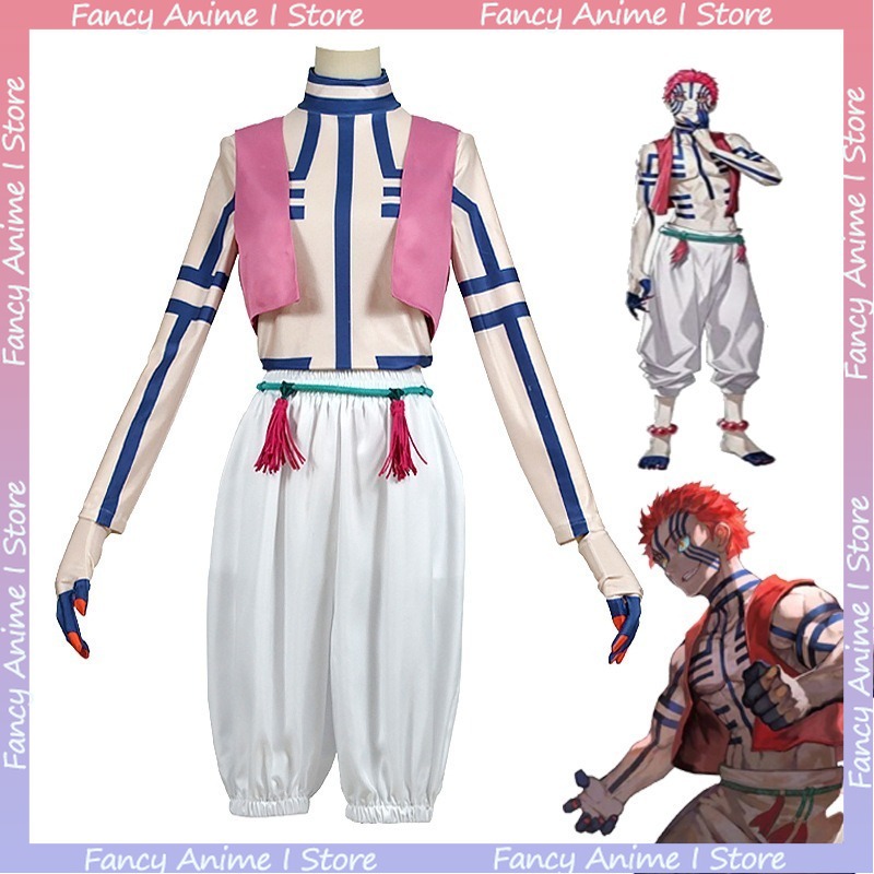 Anime Akaza Copsplay Costume H - đánh giá và giá Men'S Dress Pants Fashion