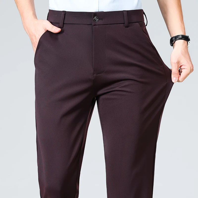 Men's Stretchy Casual Pants Bu - đánh giá và giá Men'S Dress Pants Fashion