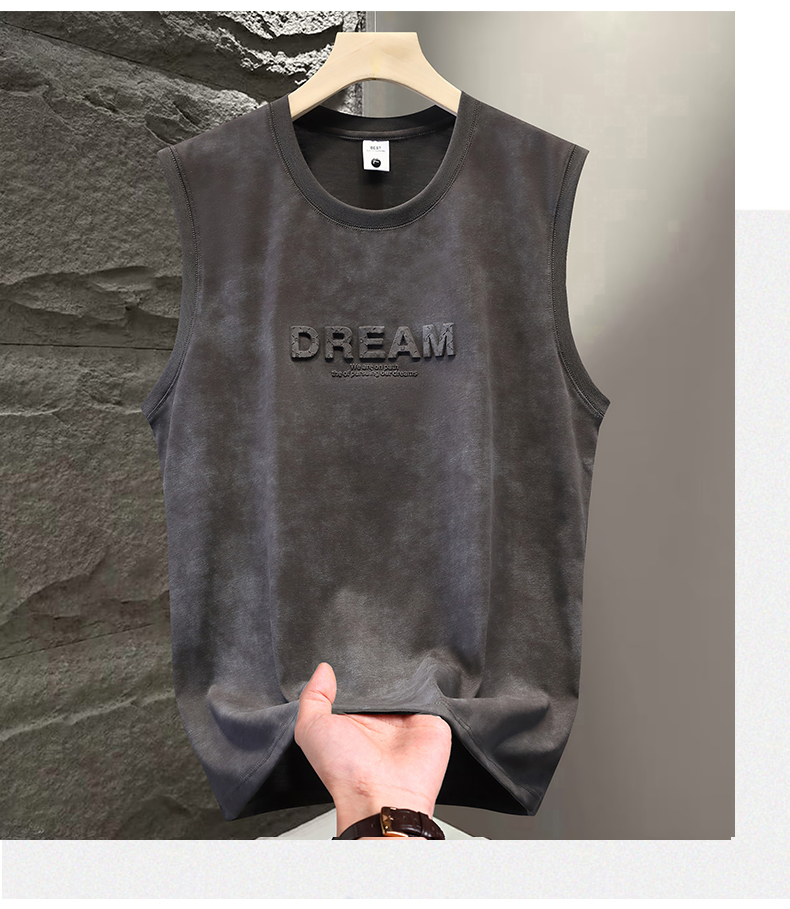 Summer 2pcs Tie Dye Vest Sets  - đánh giá và giá Track Suit Men