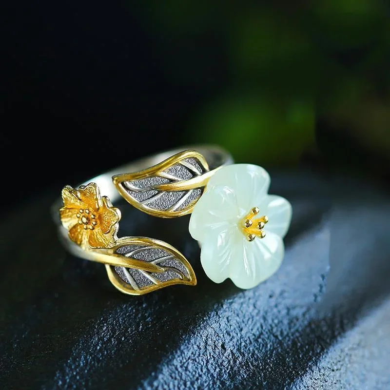 925 Silver White Hetian Jade F - đánh giá và giá Men'S Fashion Jewelry
