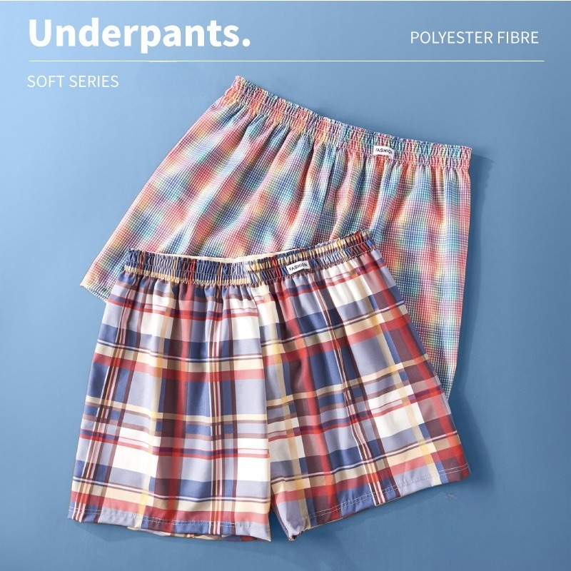 Plaid Mens Arrow Pants Casual  - đánh giá và giá Men'S Fashion Loose Pants