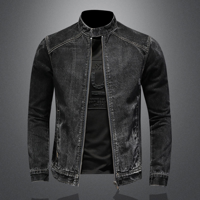 Men Vintage Stand Collar Pilot - đánh giá và giá Bomber Jacket Men
