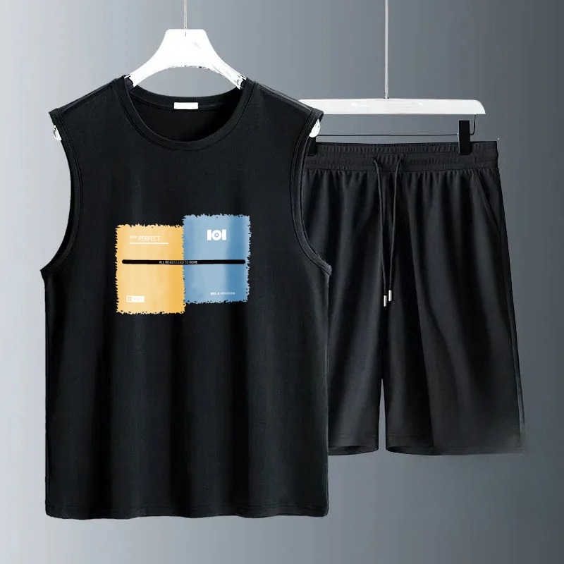 2026 Summer Tank top Set Casua - đánh giá và giá Track Suit Men