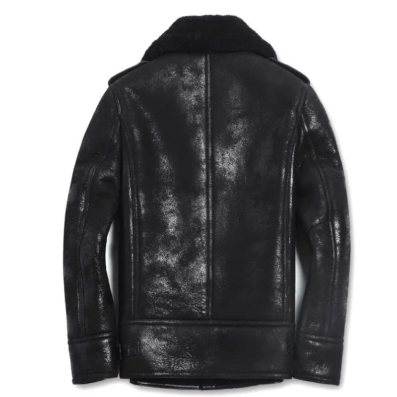 YOLANFAIRY Genuine Leather Jac - đánh giá và giá Bomber Jacket Men