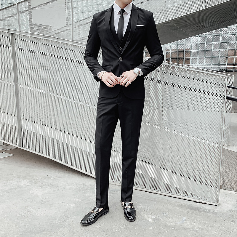 Suit (Blazer+Vest+Pants) Men B - đánh giá và giá Men'S Dress Pants Fashion