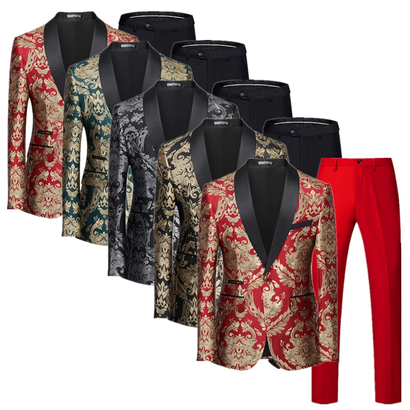 Men’s Business Social Jacquard - đánh giá và giá Men'S Dress Pants Fashion