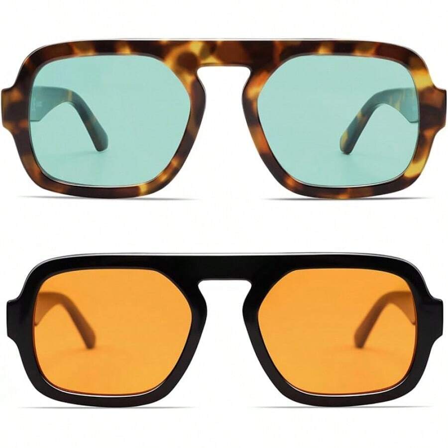 VANLINKER Oversized Retro Squa - đánh giá và giá Men'S Fashion 70S