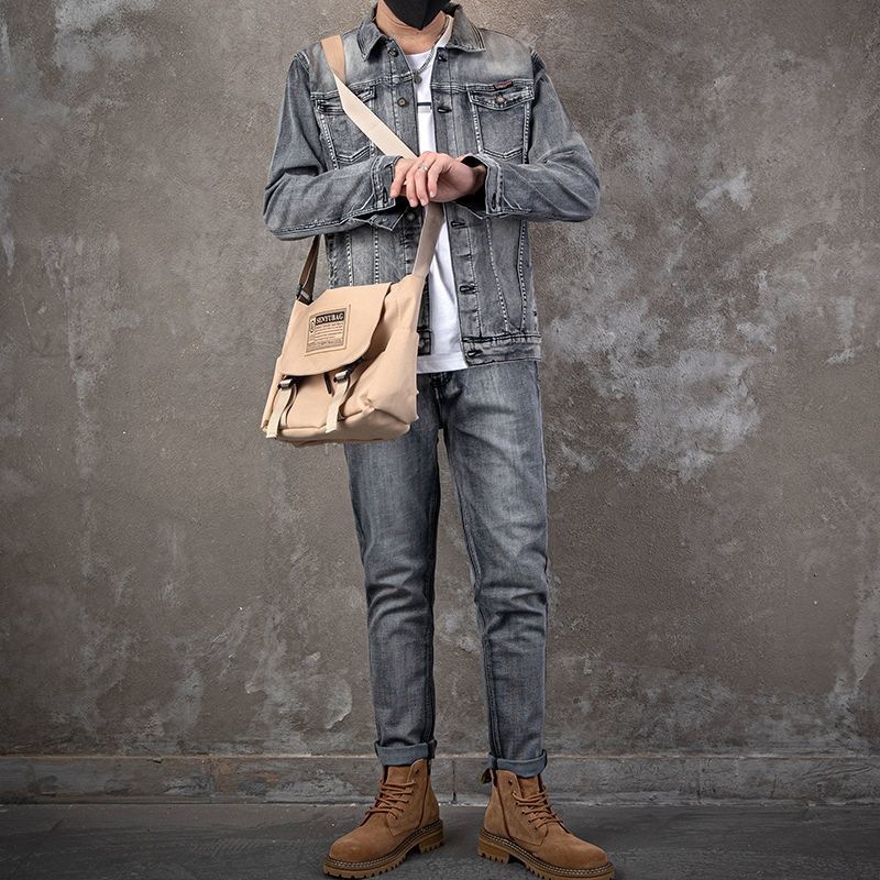 2026 Fashion Casual Men's Deni - đánh giá và giá Men'S Fashion Loose Pants