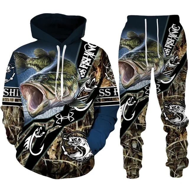 Novelty 3D Fish Printed Men Wo - đánh giá và giá Mens Fashion Camo Pants