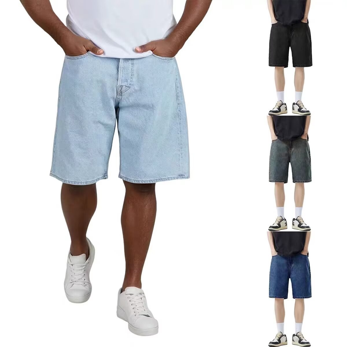 2026 New Korean Style Vintage  - đánh giá và giá Men'S Fashion Loose Pants