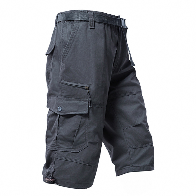 Men's Cotton 3/4 Pants Loose P - đánh giá và giá Men'S Fashion Loose Pants