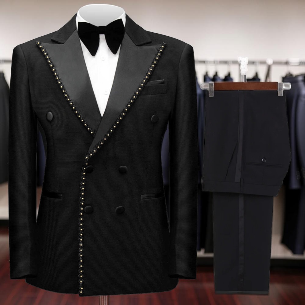 Double Breasted Beaded Formal  - đánh giá và giá Men'S Dress Pants Fashion