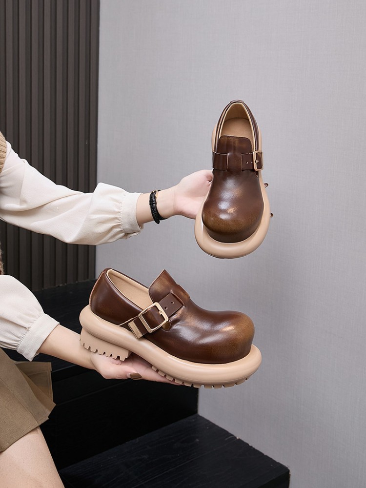 British Style Vintage Cowhide  - đánh giá và giá Men Fashion Vintage