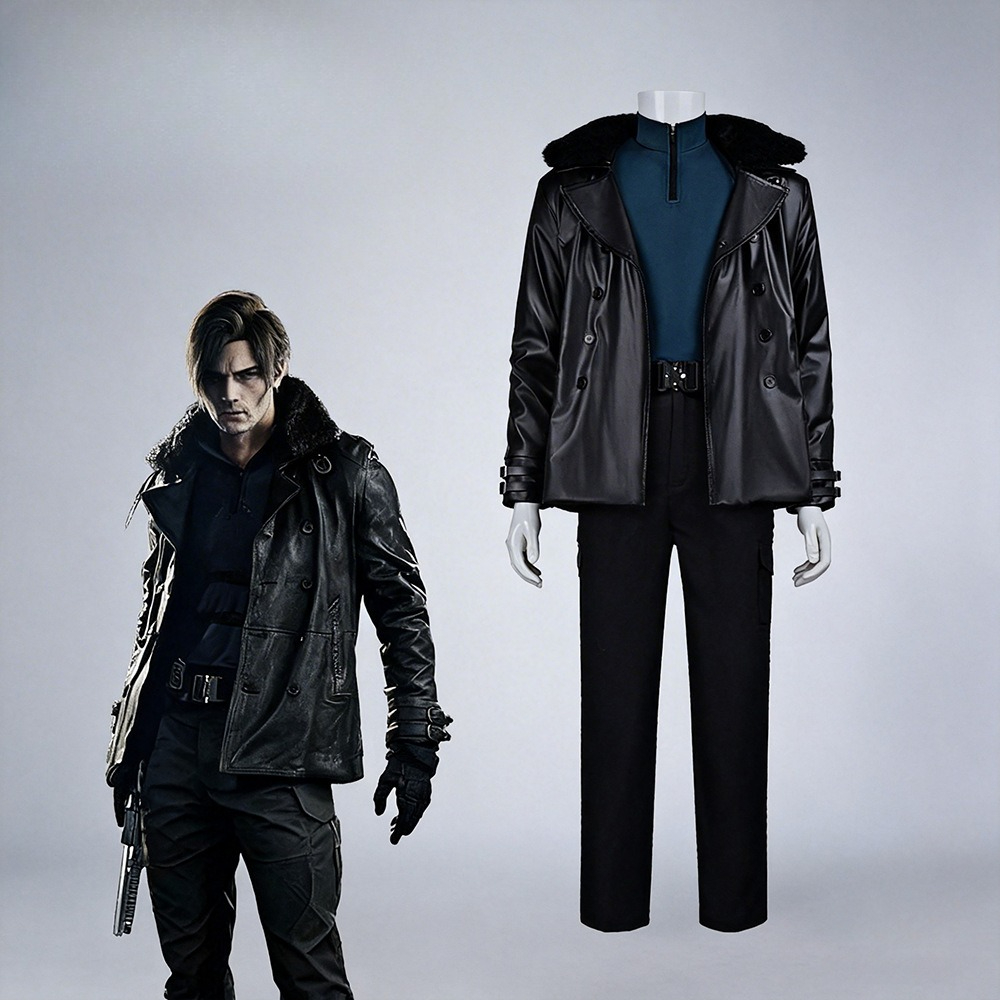 Game Leon Kennedy Re9 Evil Cos - đánh giá và giá Bomber Jacket Men