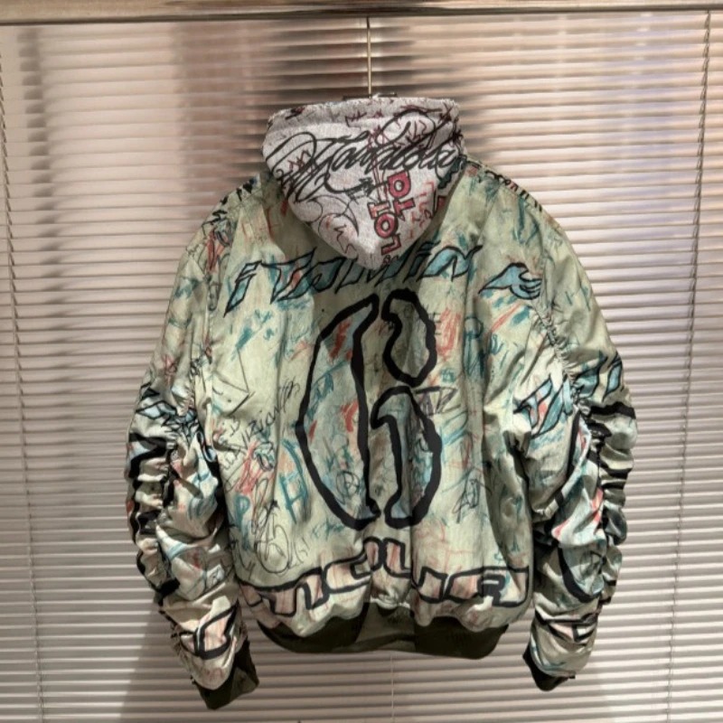 26 SS London Underground Art G - đánh giá và giá Bomber Jacket Men