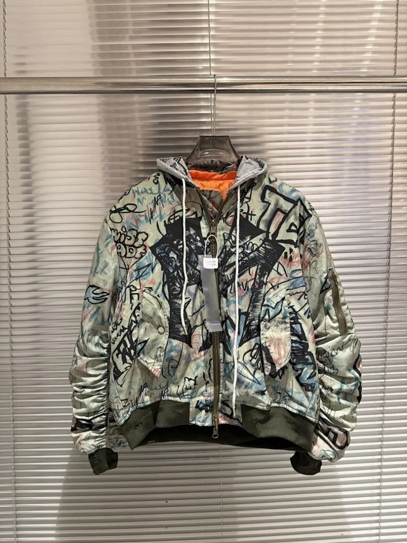 26 SS London Underground Art G - đánh giá và giá Bomber Jacket Men