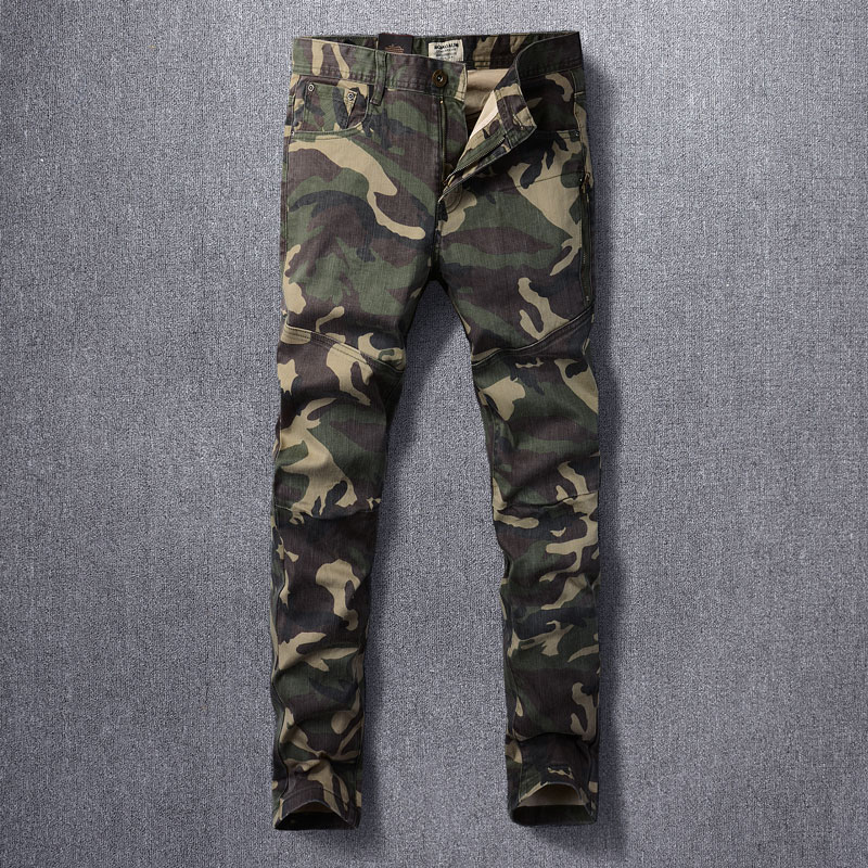 Designer Fashion Men Jeans Hig - đánh giá và giá Mens Fashion Camo Pants