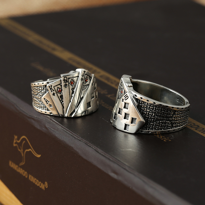 Fashion playing cards creative - đánh giá và giá Men'S Fashion Jewelry