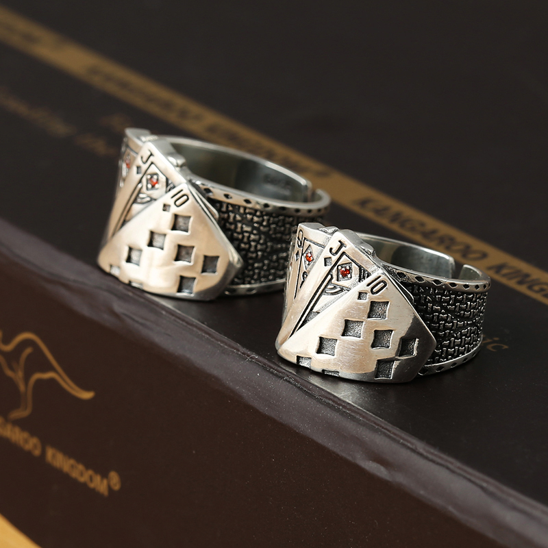 Fashion playing cards creative - đánh giá và giá Men'S Fashion Jewelry