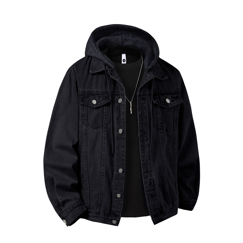 Men Hooded Denim Jacket Men St - đánh giá và giá Bomber Jacket Men