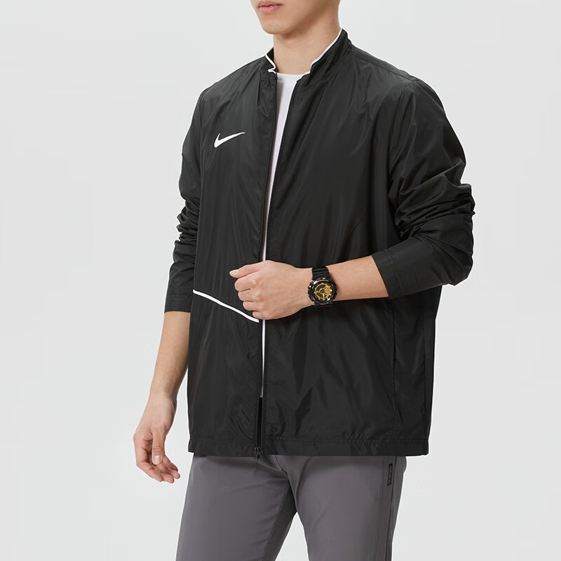 Nike Woven Stripe Trim Varsity - đánh giá và giá Bomber Jacket Men