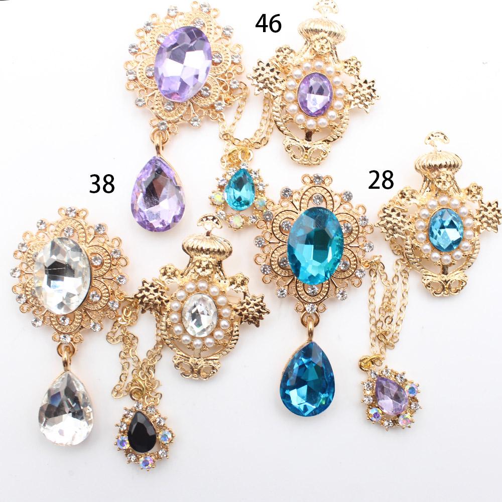 New alloy glass pin chain pear - đánh giá và giá Men'S Fashion Jewelry